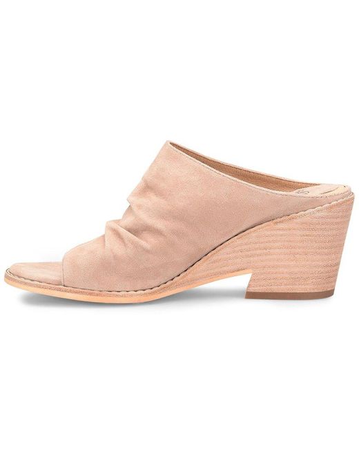 Söfft Pink Strathmore Suede Sandal
