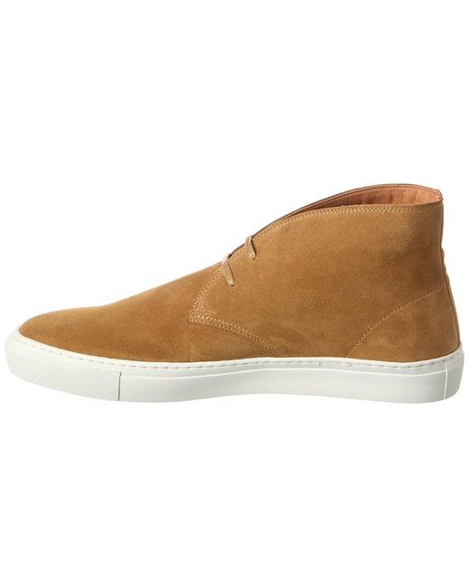 Ted Baker Brown Clarecs Suede Chukka Hybrid Boot for men