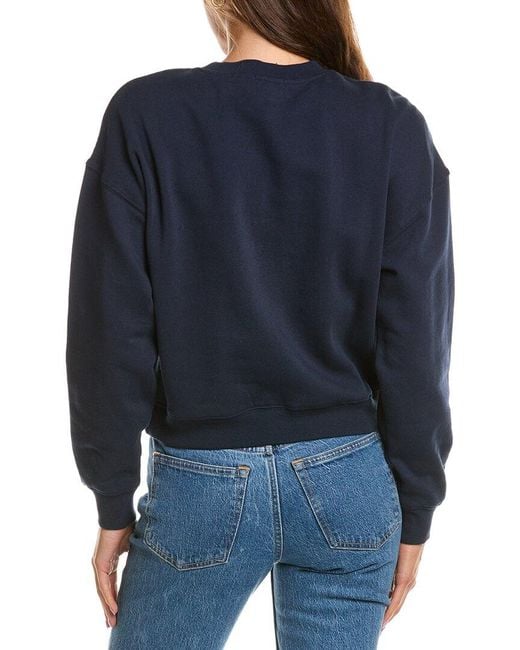 Z Supply Blue First Date Sweatshirt