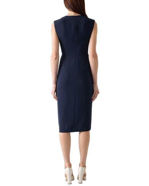 L.K.Bennett Blue Audrey Dress