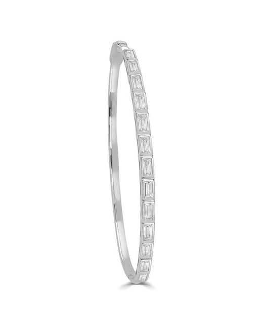 Sabrina Designs White 14K 1.51 Ct. Tw. Diamond Stackable Bangle