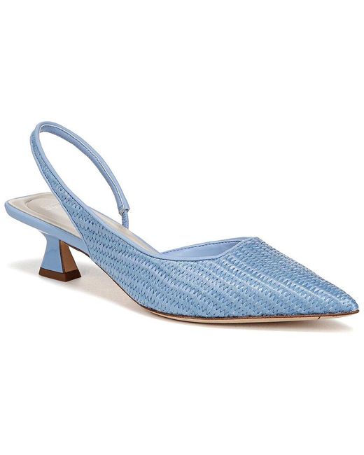 Franco Sarto Blue Devin2 Slingback