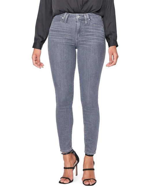 PAIGE Blue High Rise Muse Fashion Skinny Pant