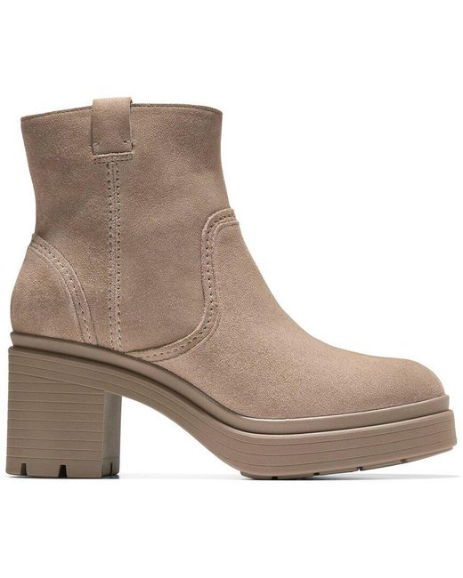 Cole Haan Brown Paz Pull On Booties