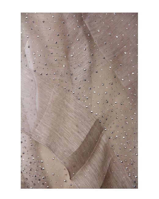 Saachi Pink Wool & Silk-blend Scarf