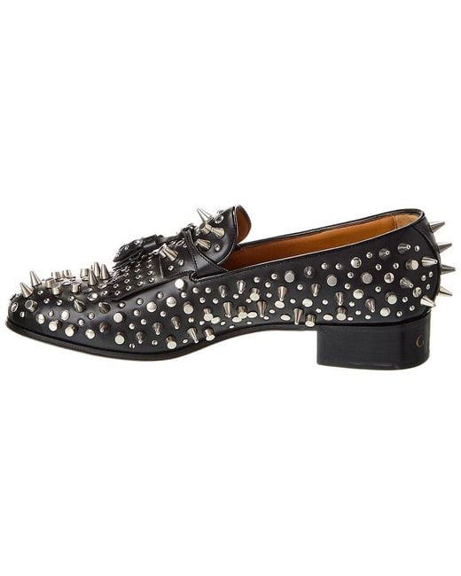 Gucci Black Leather Loafer for men