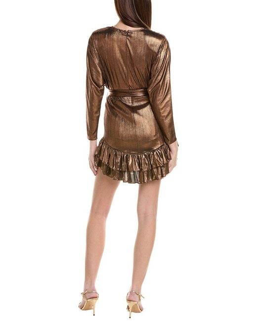 retroféte Brown Maureen Mini Dress