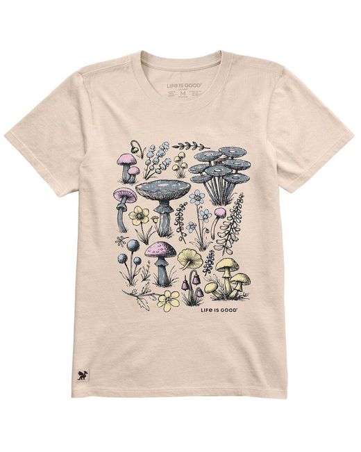 Life Is Good. White Crusher T-Shirt