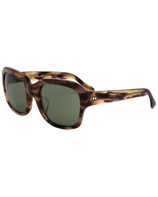 Linda Farrow Brown Dvn47L 54Mm Sunglasses
