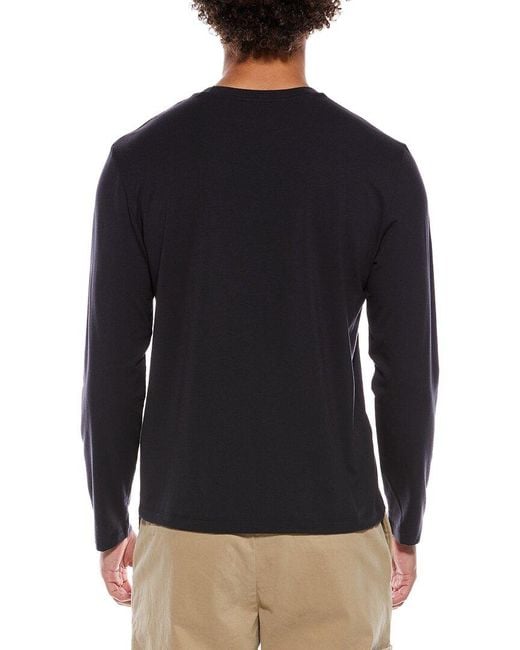 Vince Blue Triblend Jersey Crewneck Sweatshirt for men