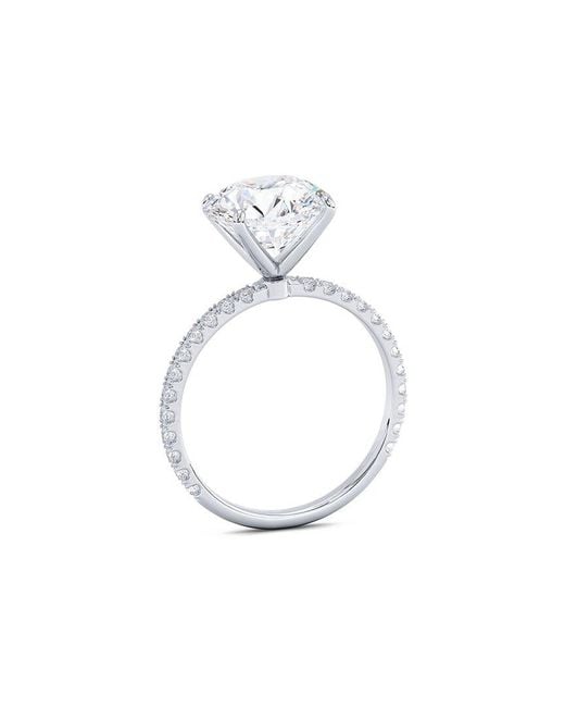 Lab Grown Diamonds White 14K 3.35 Ct. Tw. Lab-Grown Diamond Ring