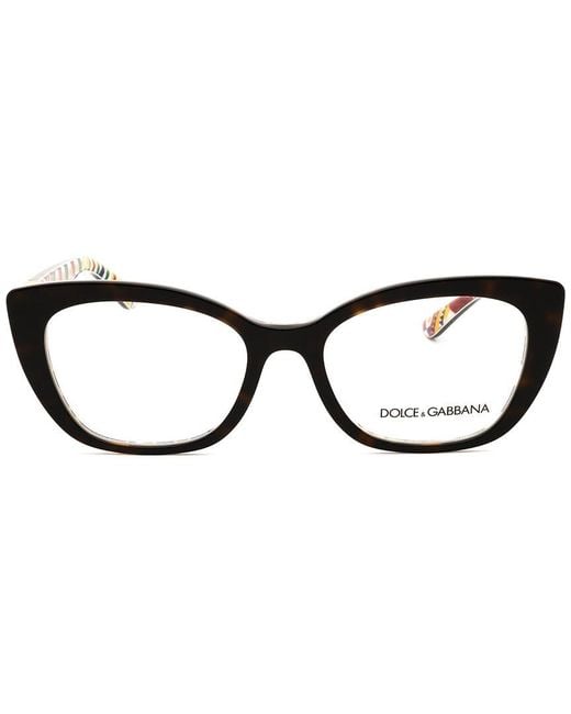 Dolce & Gabbana Black 54Mm Optical Frames
