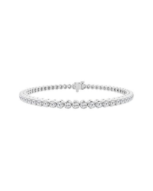 Lab Grown Diamonds White 14K 3.00 Ct. Tw. Lab Grown Diamond Bracelet