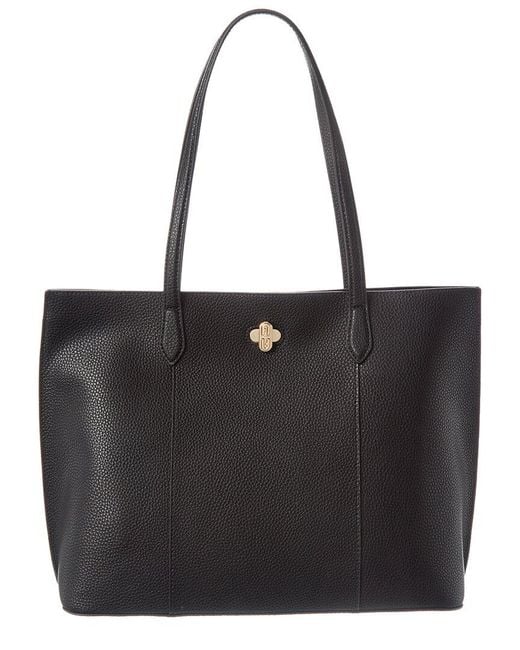 Furla Black Danae Leather Tote
