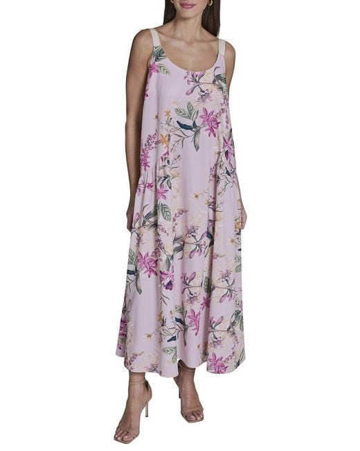 BCBGMAXAZRIA Purple Shift Dress
