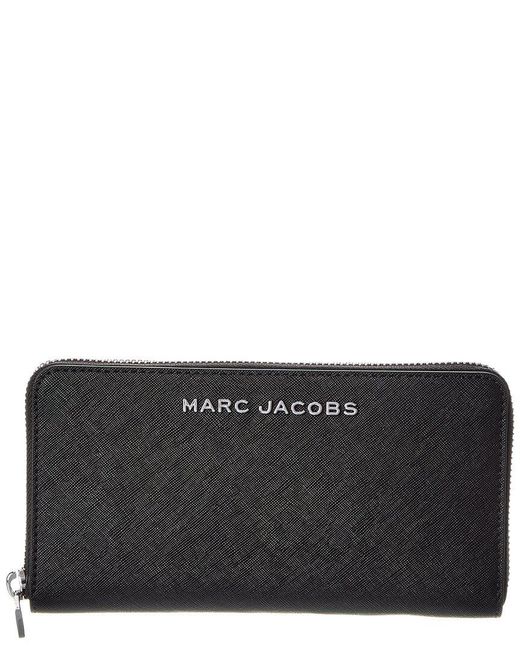 Marc Jacobs Black Continental Wallet