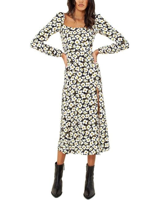 Hale Bob White Midi Dress