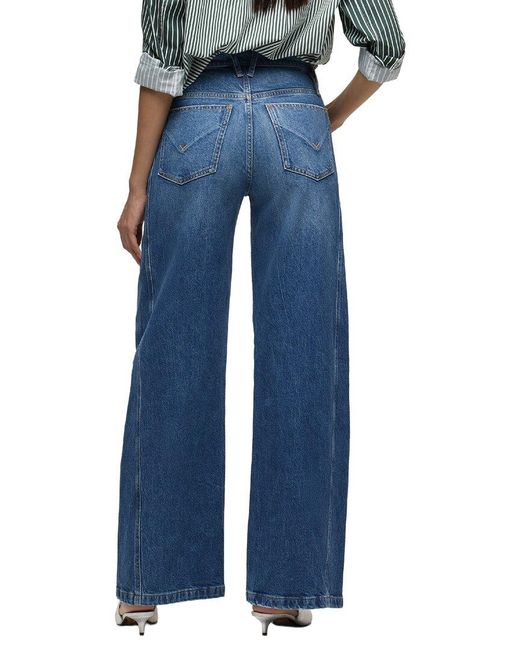 Hudson Blue James High-Rise Wide Leg Jean