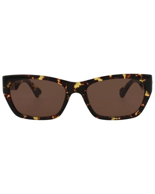 Bottega Veneta Brown Bv1143s 55mm Sunglasses