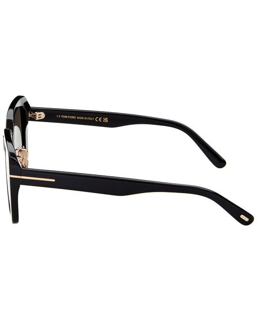 Tom Ford Black 54Mm Sunglasses