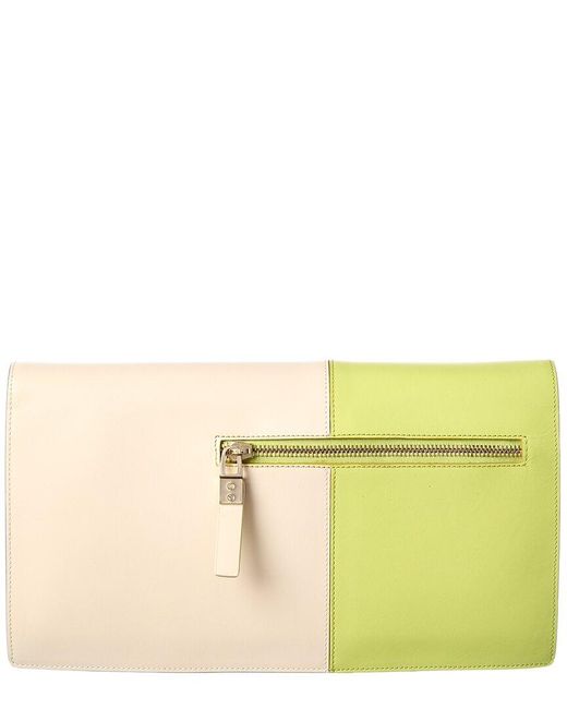 Roger Vivier Green Leather Pouch