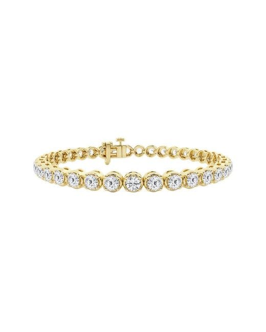 Lab Grown Diamonds White 14K 7.00 Ct. Tw. Lab Grown Diamond Bracelet