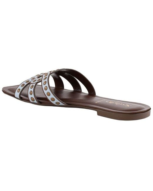 Seychelles Brown Leather Sandal