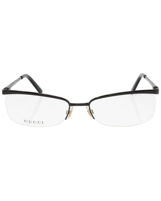 Gucci White Gg2886 52Mm Optical Frames