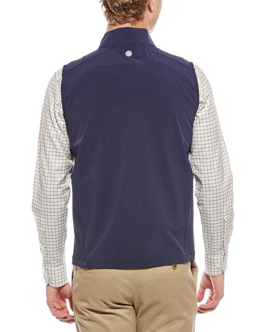 Peter Millar Blue Vest for men