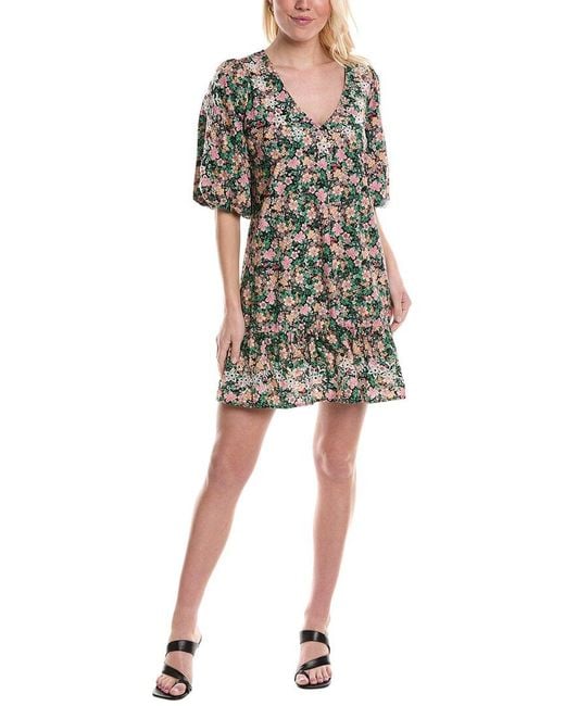 Johnny Was Black Rebakah Poplin Midi Dress