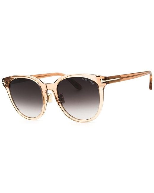 Tom Ford Brown Ft1133 55Mm Sunglasses