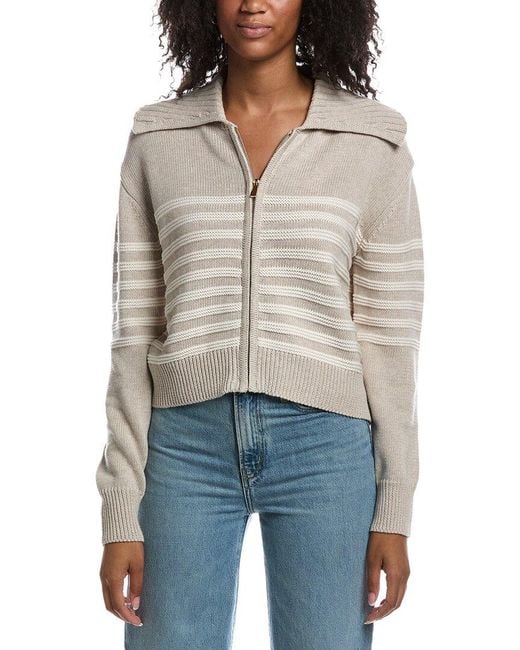 Z Supply Blue Kovac Sweater Jacket