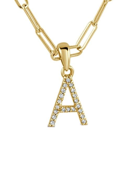 Sabrina Designs Metallic 14k 0.08 Ct. Tw. Diamond Necklace