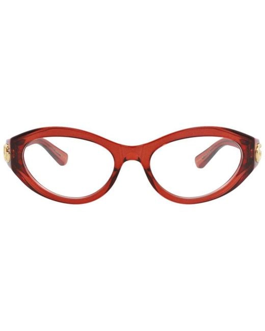 Gucci Red 51Mm Optical Frames