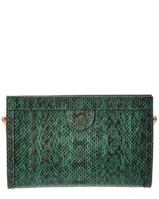 Shoulder Bag Green Gucci Snake Bag Gucci Ophidia Small Snake