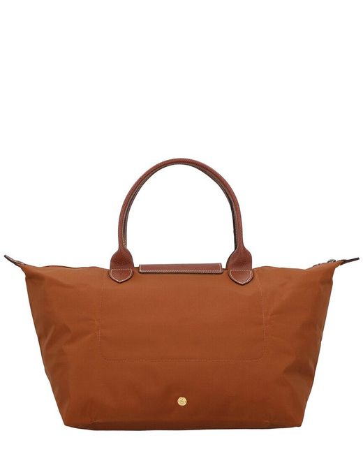Longchamp Brown Le Pliage Original Large Handbag