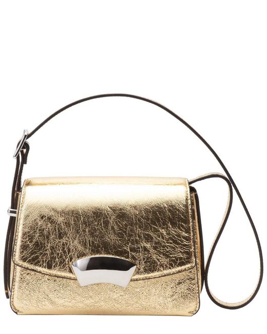 3.1 Phillip Lim Metallic Id Leather Crossbody