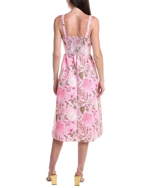 Sachin & Babi Pink Tinsley Midi Dress