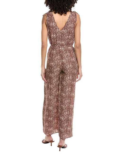 Faherty Brand Brown Jules Jumpsuit