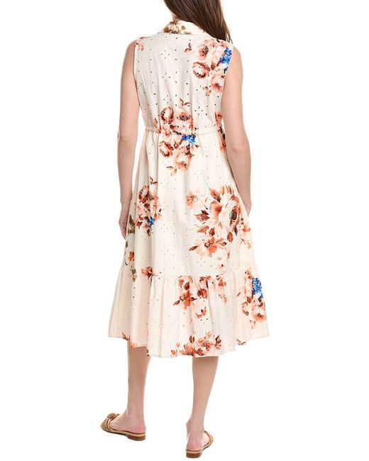 ANNA KAY White Antoniett Lace Midi Dress