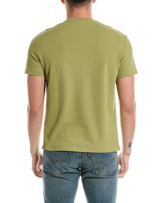 Robert Talbott Green Dean Crepe T-shirt for men