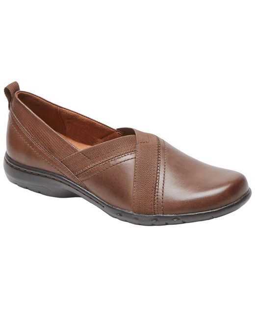 Rockport Brown Penfield Leather Casual Shoe