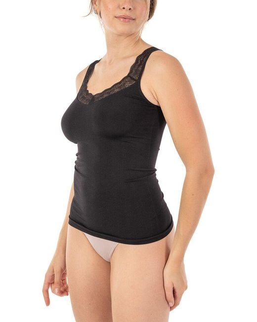 Body Beautiful Black Wear Your Own Bra Bodysuit Shaper