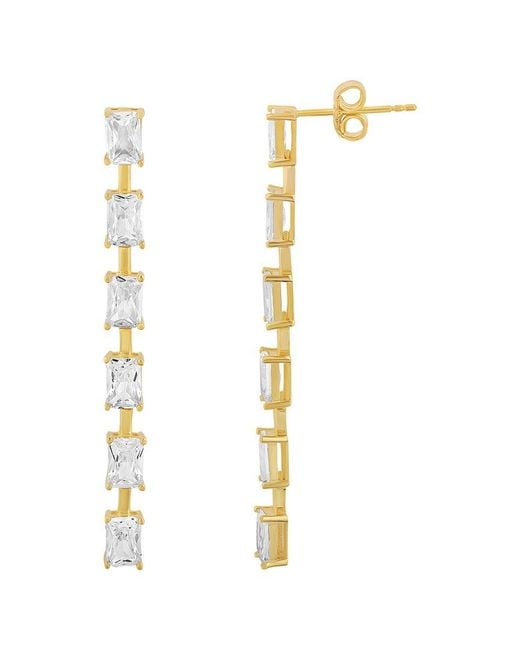 SHYMI White 14K Plated Earring