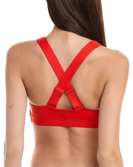 Free People Red Make A Move Bra