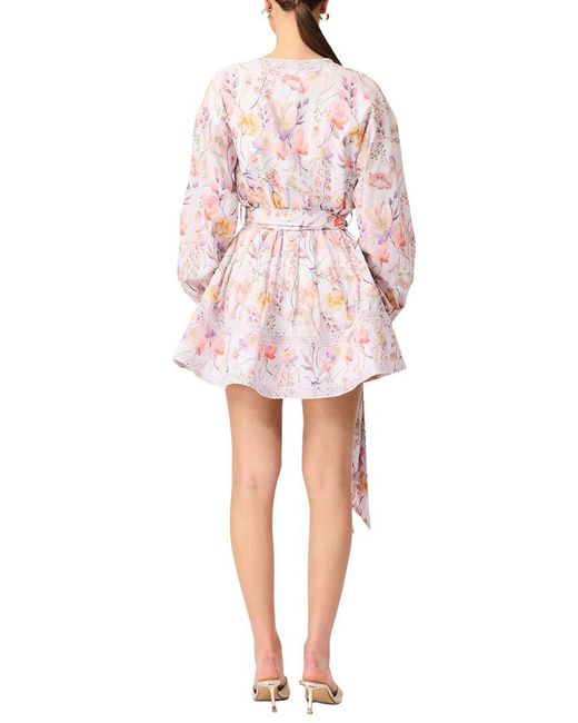 Elliatt Pink Ines Mini Dress