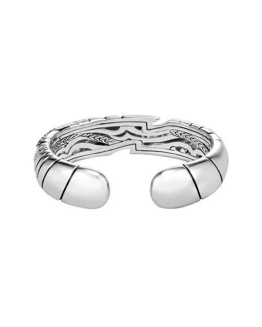 John Hardy Metallic 106.00 Ct. Tw. Diamond Lahar Bracelet