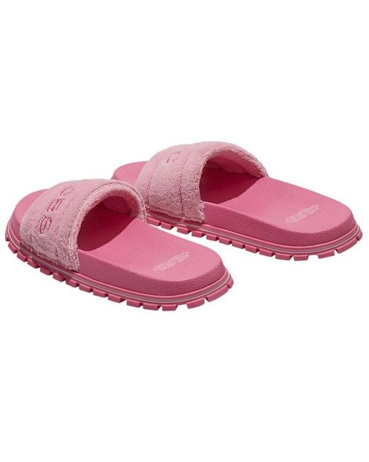 Marc Jacobs Pink The Terry Slide