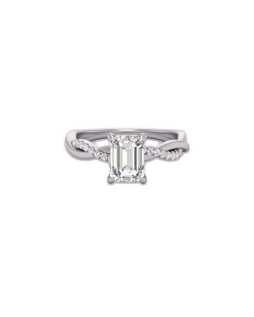 Lab Grown Diamonds White 14K 2.00 Ct. Tw. Lab-Grown Diamond Agatha Ring