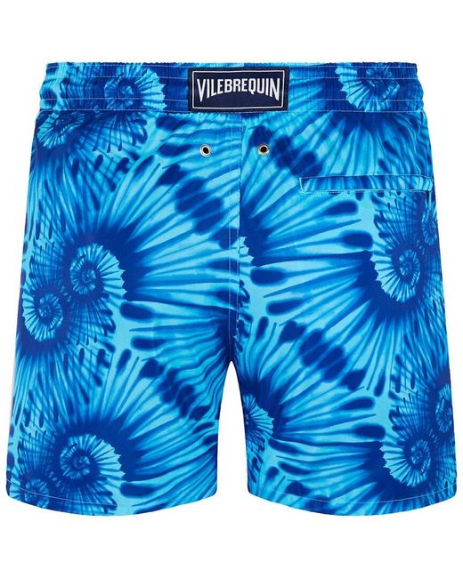 Vilebrequin Blue Naut Tie Dye Swim Short for men